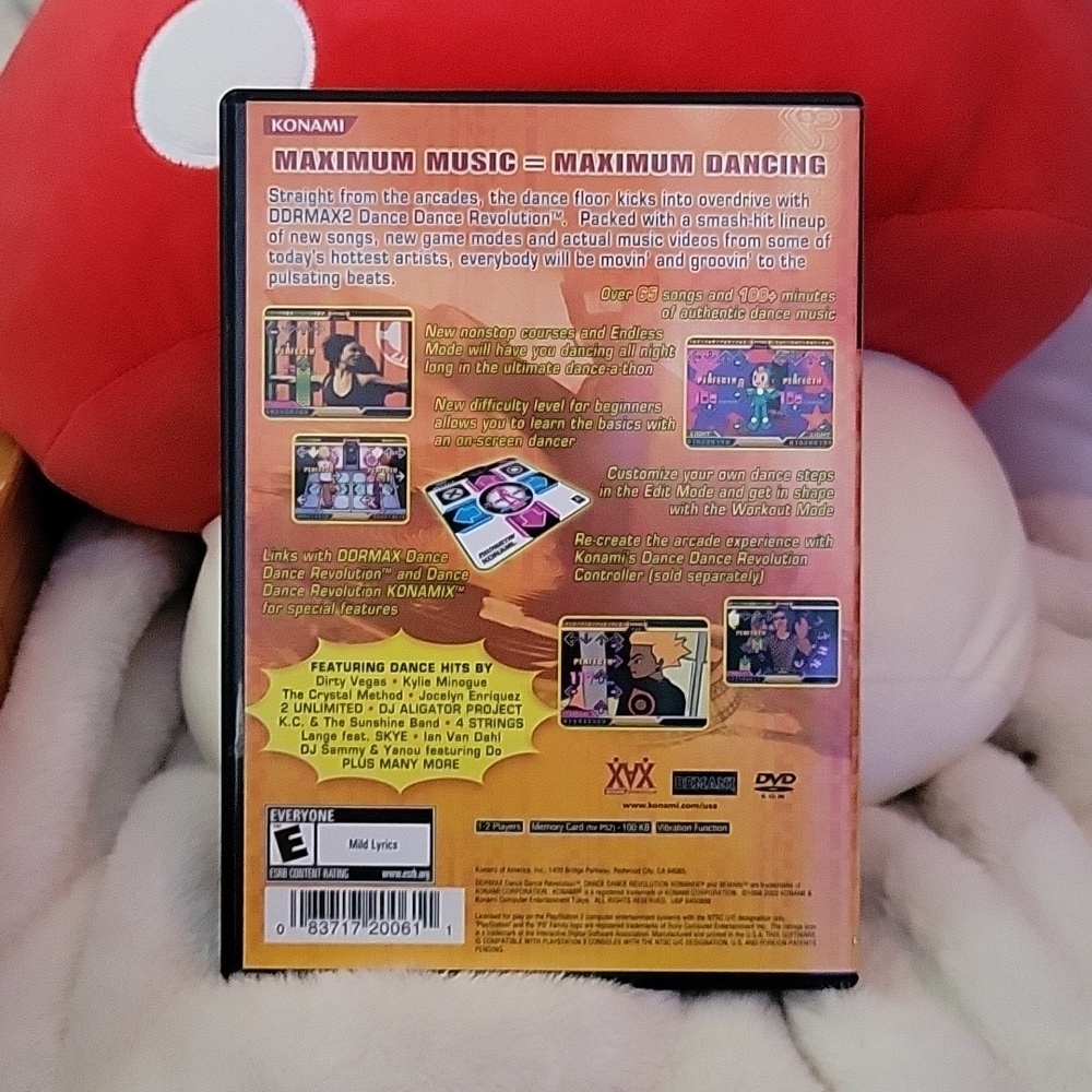 PlayStation 2 DDRMAX2 Dance Dance Revolution 2 by Konami Rated E 🎮💿 psn ps2 - Picture 3 of 4